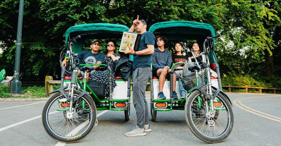 NYC: Central Park Celebrity Homes & Film Spots Pedicab Tour - Where you meet and how to get rolling without stress