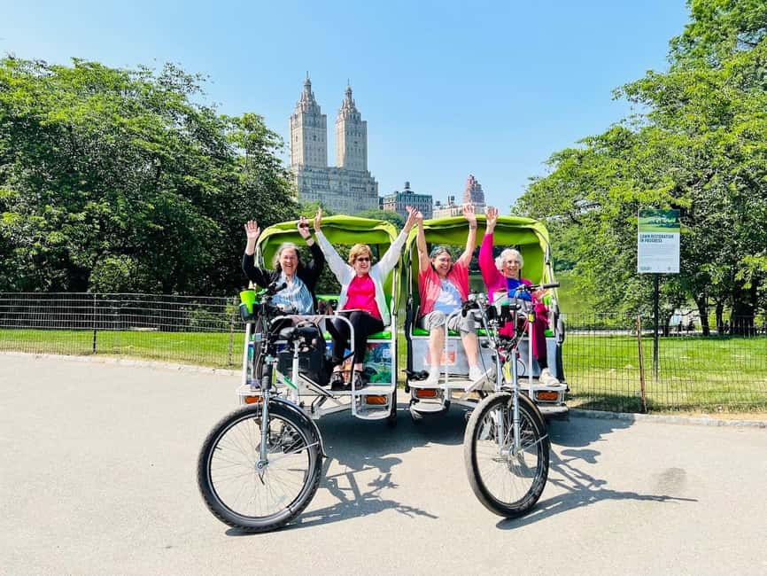 NYC: Central Park Elf & Home Alone Film Spots Pedicab Tour - Duration and value: what $47 buys you in real time