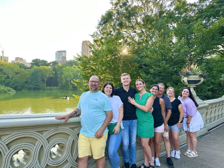 NYC: Central Park Highlights Guided Tour - Bow Bridge and the Skyline Framing Moment