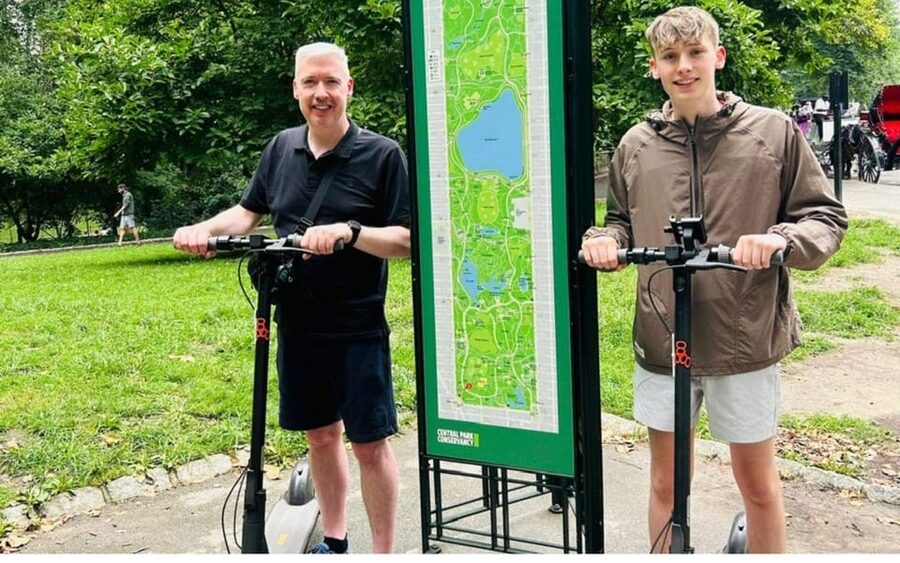 NYC: Central Park Private Guided Electric Scooter Tour - Gapstow Bridge, Balto, and the Zoo edge: views that feel cinematic