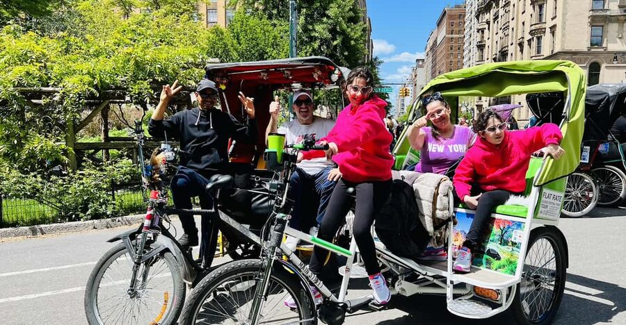 NYC: Central Park Rickshaw Tour / Private and Guided - Bethesda Fountain and Home Alone 2: where the story makes the photo better