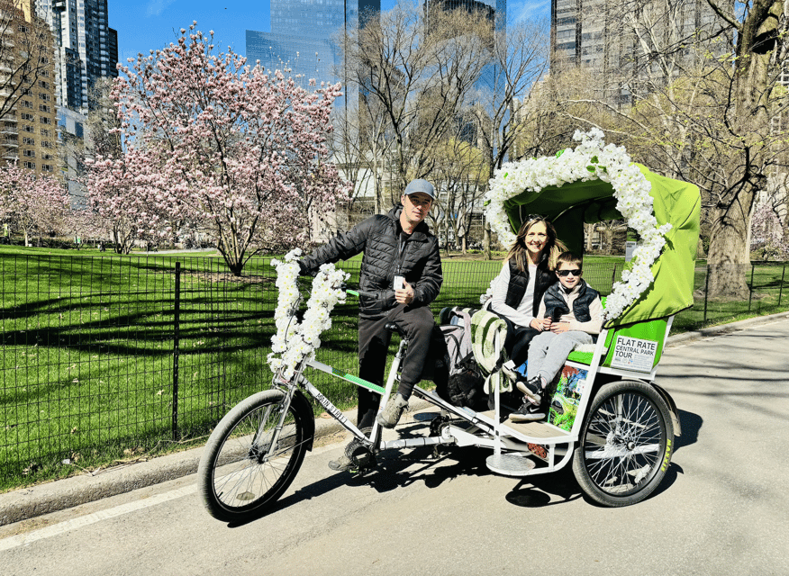 NYC: Central Park Rickshaw Tour / Private and Guided - Meeting at the Starbucks on 57th Street: start fast, no confusion