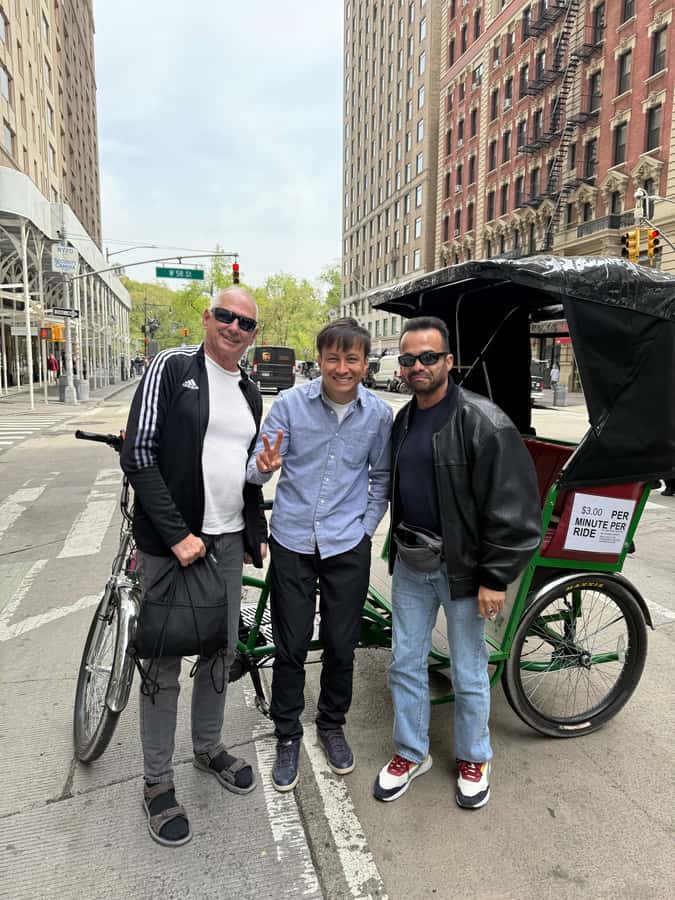 NYC: Central Park Storytelling Pedicab Tour with Theater - Bethesda Fountain to Strawberry Fields: movie magic and myth storytelling