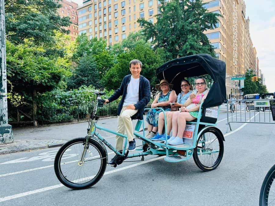 NYC: Central Park Storytelling Pedicab Tour with Theater - Comfort, pacing, and who this is best for