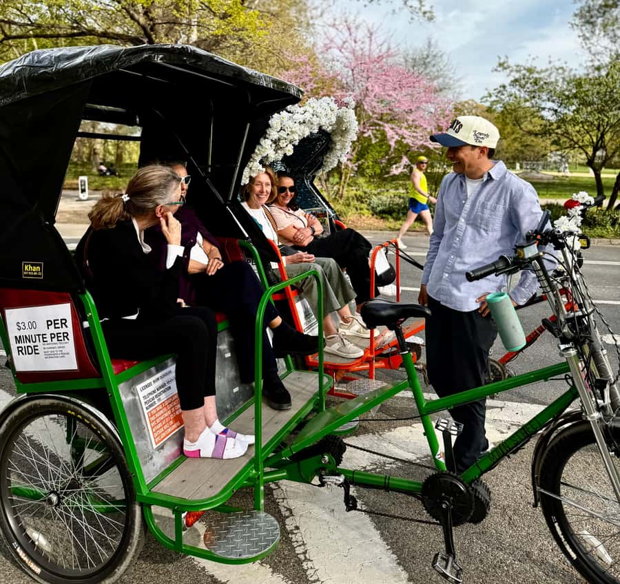 NYC: Central Park Storytelling Pedicab Tour with Theater - Practical tips to make your pedicab storytelling experience better