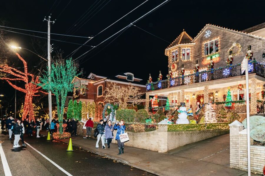 NYC: Dyker Heights Christmas Lights & Skyline View Bus Tour - Dyker Heights guided walk: why an hour feels short and still works