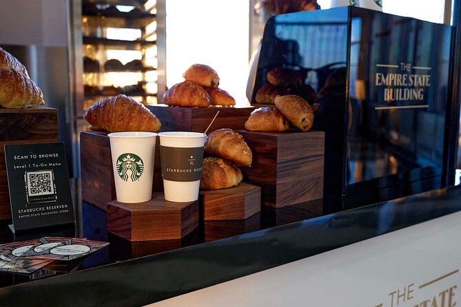 NYC Empire State Building Sunrise Experience + Starbucks Reserve - Starbucks Reserve + Princi Pastries: A Smart Part of the Morning