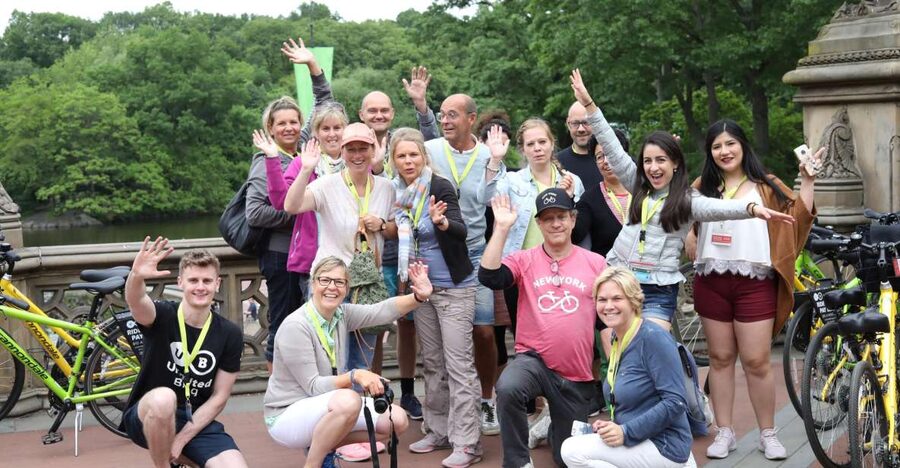 NYC: English or German Central Park Bike Tour & eBike Option - Starting at 56 W 56th St: where you’ll meet and how you’ll get rolling