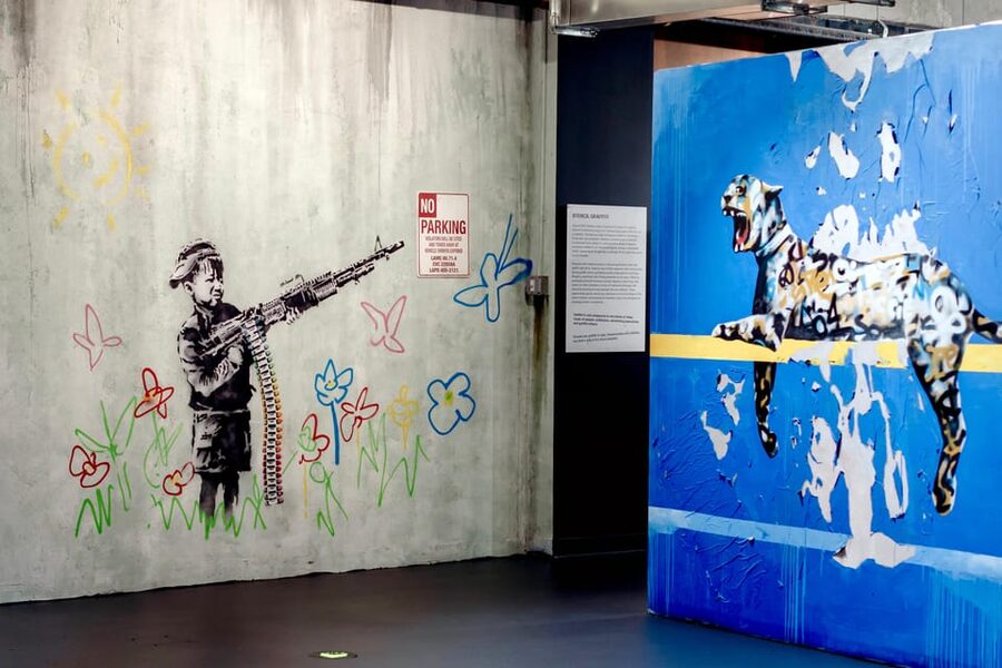 NYC: Entry Ticket To The Banksy Museum - Life-size mural recreations: the global street-art tour