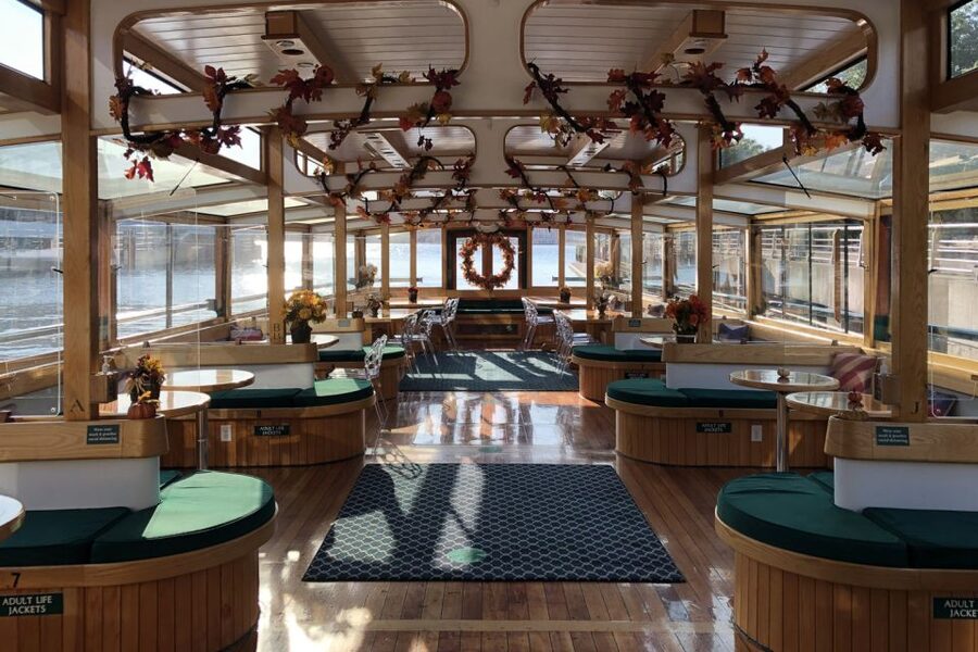 NYC: Grand Palisades Fall Foliage Yacht Tour - The route you’ll see: Upper Manhattan, the bridge, and the Palisades
