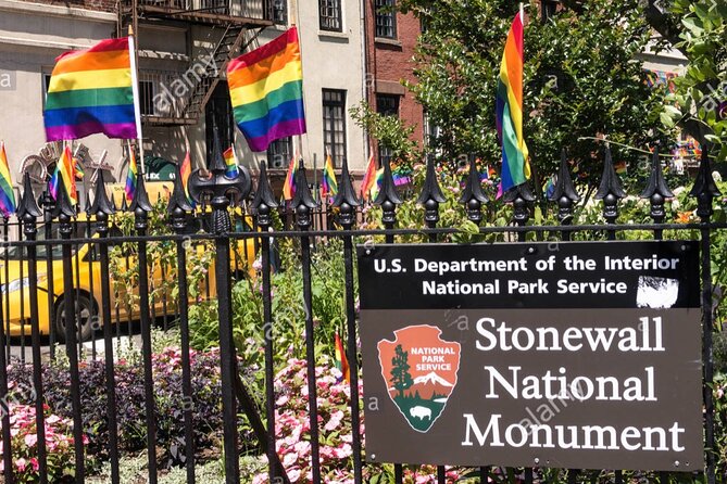 NYC Greenwich Village LGBTQ+ History And Food Tour - Stop 5: Stonewall National Monument in Christopher Park and the 1959 riots