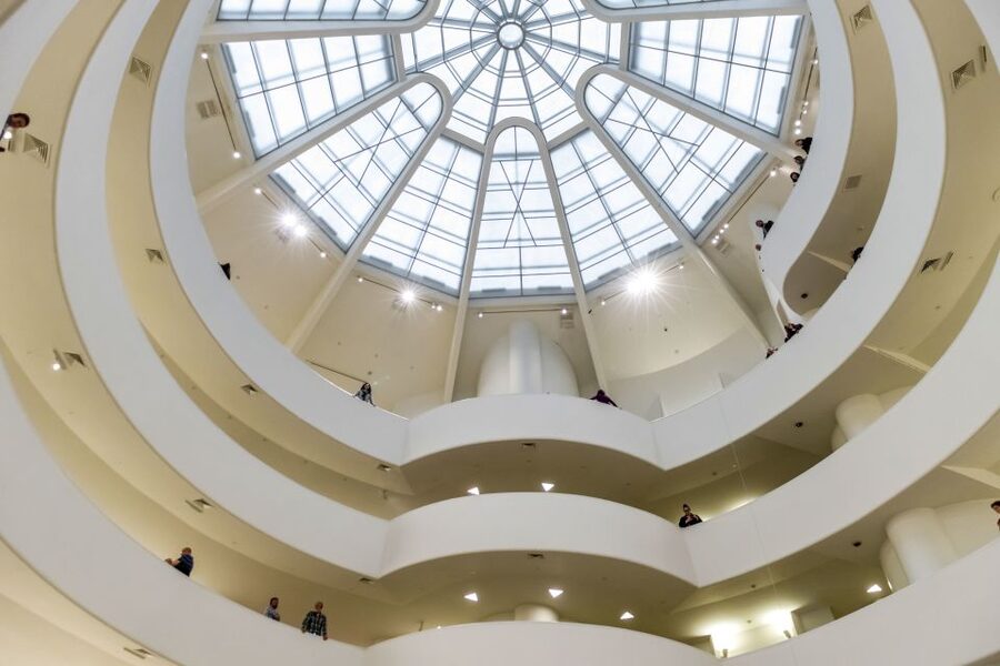 NYC: Guggenheim Museum Entry Ticket - Entering the Frank Lloyd Wright spiral at 88th Street