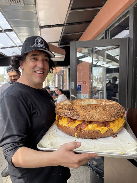 NYC: Guided Bagel Tour with Bagel Tastings - Shmear, bacon egg and cheese, and lox: what to focus on