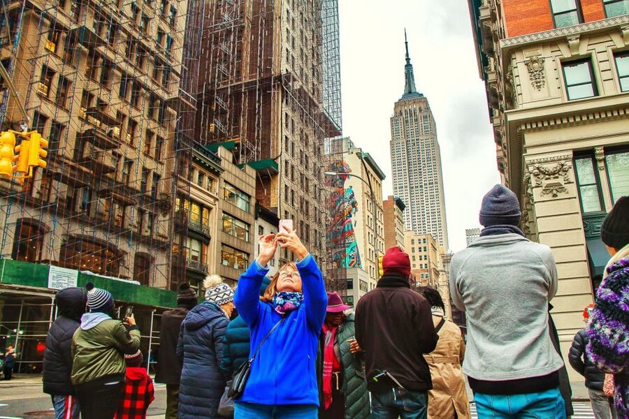 NYC: Guided Bus and Walking Tour with Staten Island Ferry - Lunch break at Gansevoort Liberty Market (optional, not included)