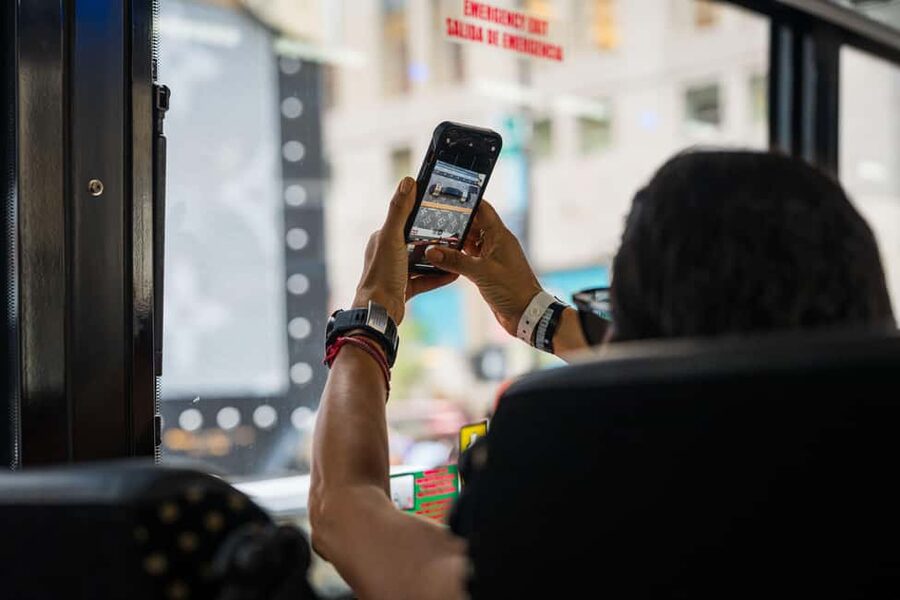 NYC: Half-Day Luxury Bus Tour with One World Access - Luxury bus ride: comfort, easy sightlines, and a quick reality check