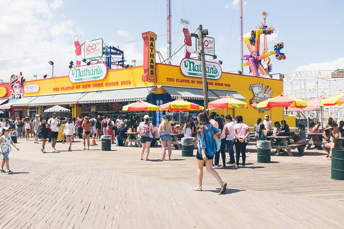 NYC Highlights Tour: Bronx, Brooklyn, Harlem, Queens & Coney - Coney Island when you add it: boardwalk time, Nathan’s, and weather reality