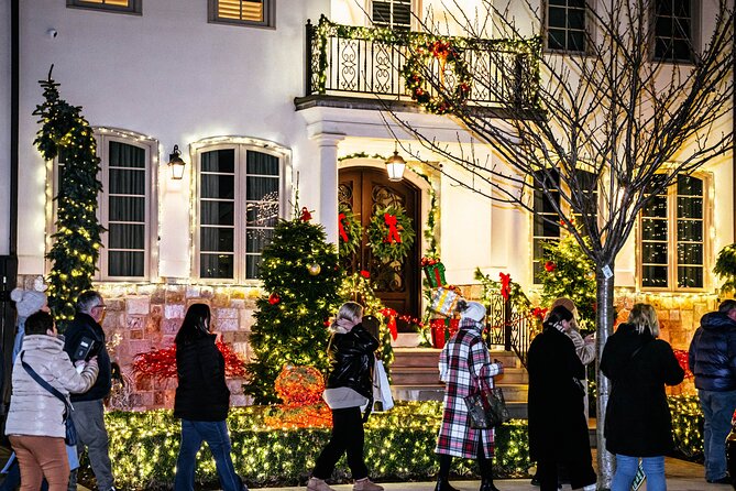 NYC Holiday Lights and Dyker Heights Luxury Bus Tour - Entering Dyker Heights: the one-hour holiday walk that matters