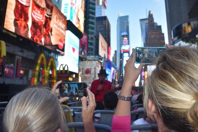 NYC Hop-on Hop-off Downtown Tour plus One Attraction - Headsets, Crowds, and a Smarter Way to Ride