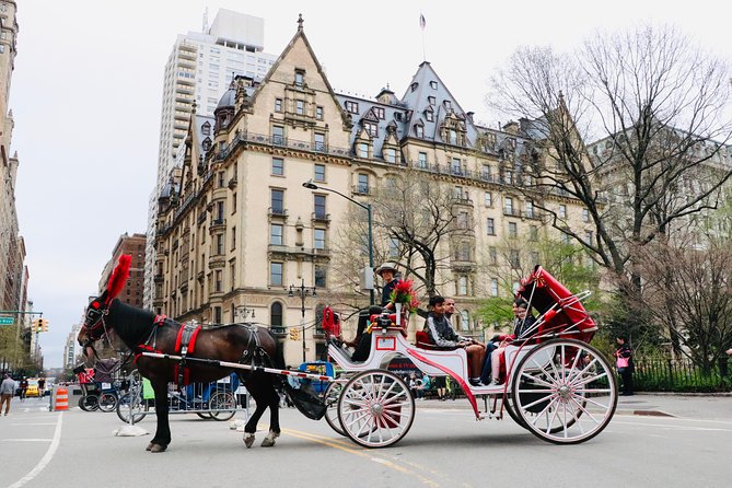 NYC Horse Carriage Ride in Central Park (50 Min. Up to 4 Adults) - Strawberry Fields, Women’s Suffrage, and the Central Park Zoo Stop