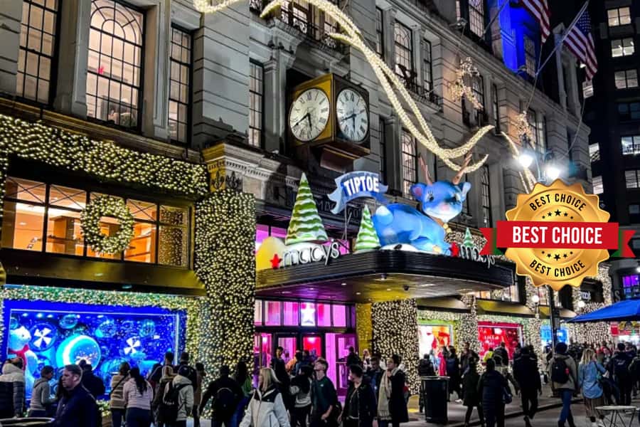 NYC: Jingle Bell Joyride Holiday Tour - Midtown Manhattan Photo Stops: Quick Views With Guided Context