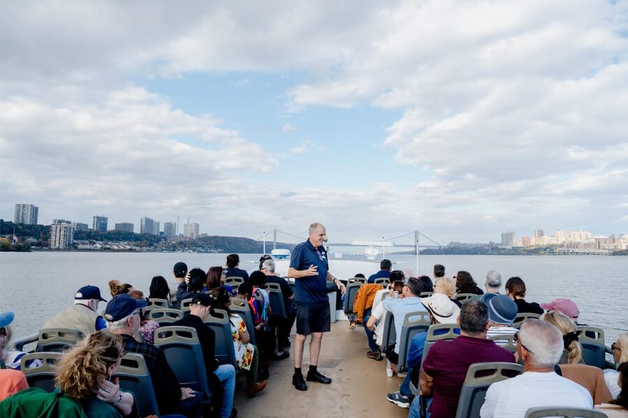 NYC: Liberty Cruise on New York Harbor with Live Guide - Pier 40 at Hudson River Park: Your Easy Starting Point