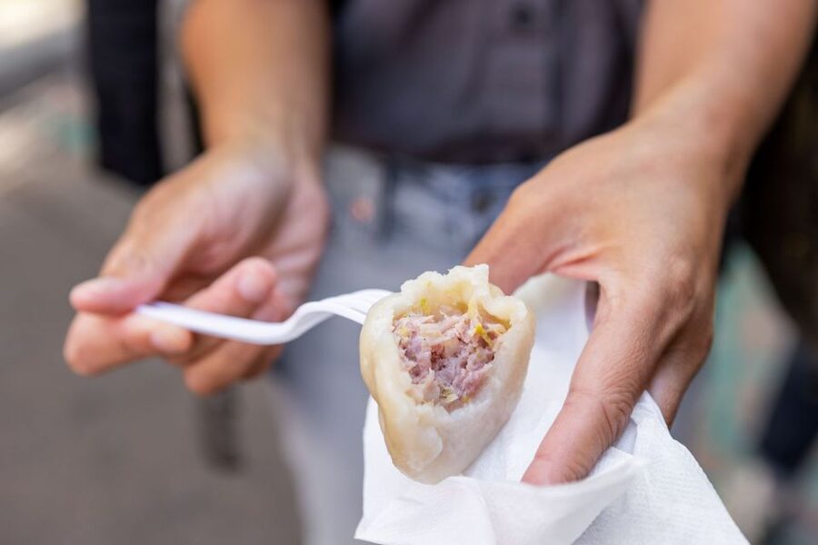 NYC: Lower East Side Devour Food & History Walking Tour - Starting at Peretz Square: the meet-up and the pace