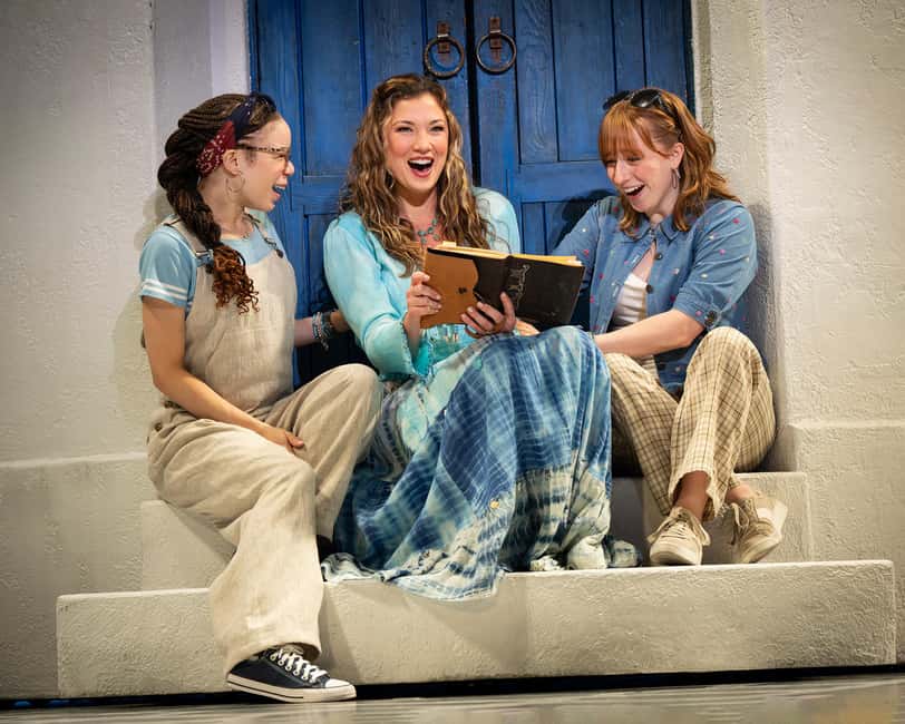 NYC: Mamma Mia! the Musical on Broadway - Winter Garden Theatre: where the show feels bigger