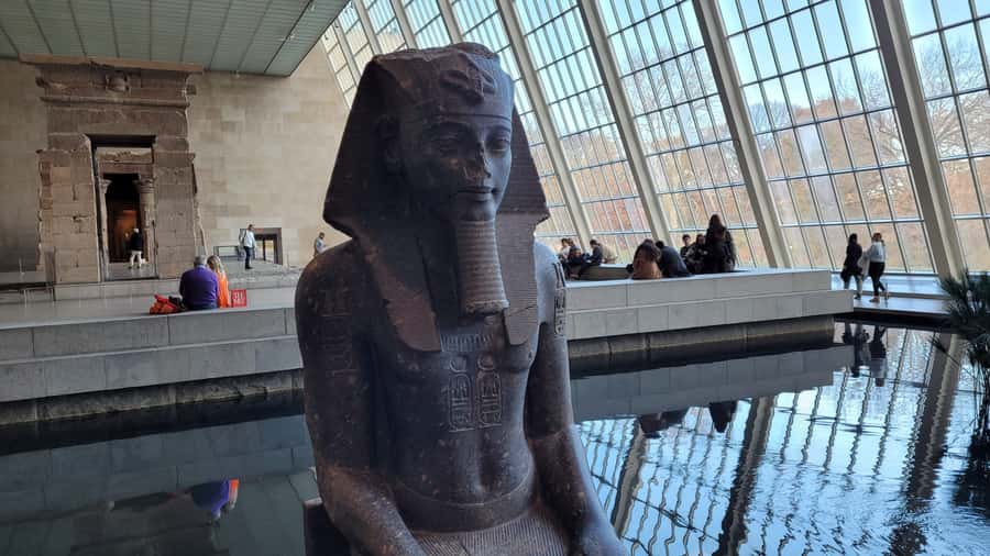 NYC: Metropolitan Museum: "Secrets of the MET" Experience - Ancient Egypt’s centerpiece: Temple of Dendur and its big question