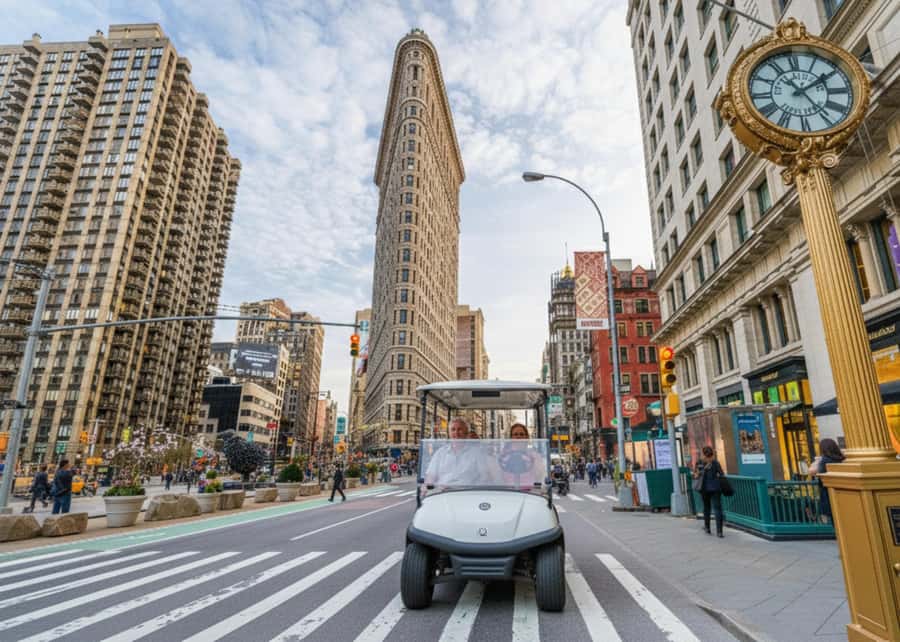 NYC:Midtown,Chelsea &West Village Guided City Tour by E-Cart - Why the E-cart is the smart way to see Midtown