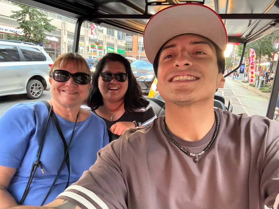 NYC:Midtown,Chelsea &West Village Guided City Tour by E-Cart - Flatiron Building and Madison Square Park views