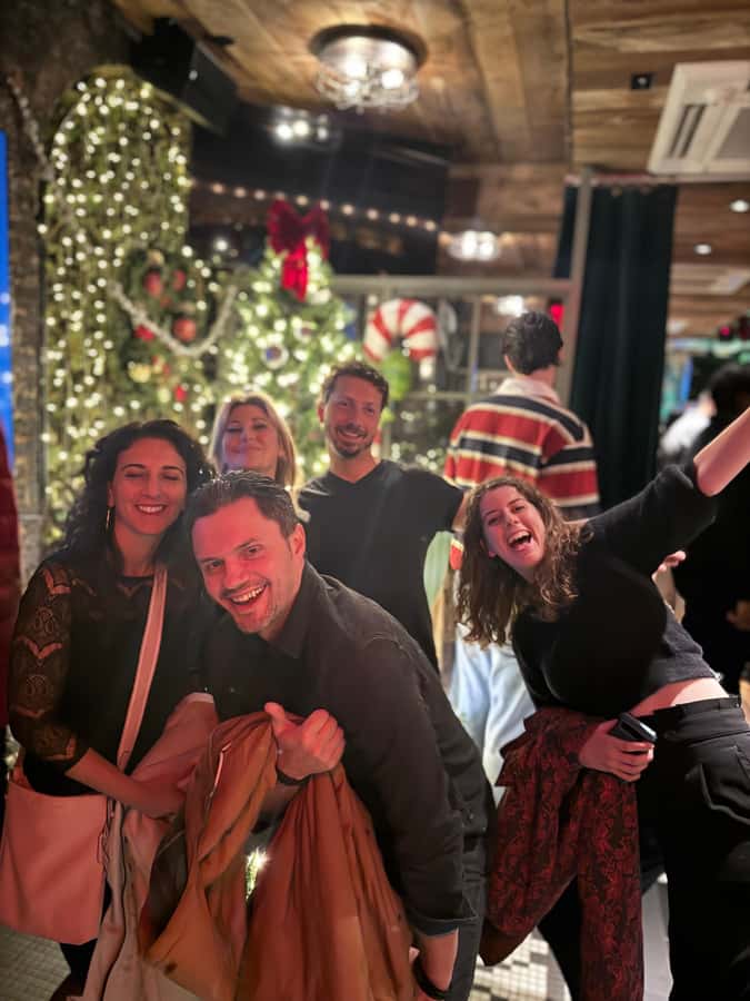 NYC: New Year's Eve Drinks, History and Ball Drop Tour - Times Square Ball Drop from 54th Street: Expect It to Feel Far