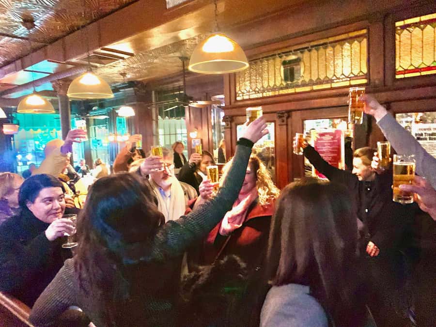 NYC: New Year's Eve Drinks, History and Ball Drop Tour - Priority Entry, Express Security, and the NYE Crowd Reality