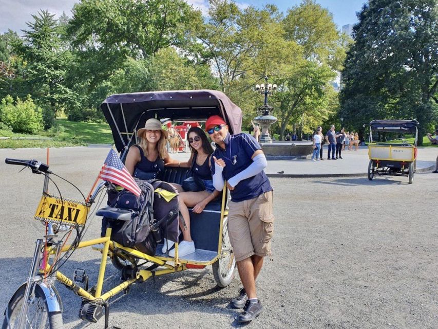 NYC Pedicab Tours: Central Park, Times Square, 5th Avenue - Times Square and 42nd Street: lights up close, with photo breaks built in