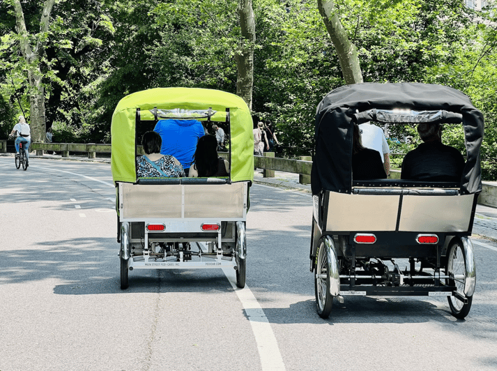 NYC: Private Central Park Pedicab Tours / PICKUP FROM MUSEUM - Why a private pedicab is the smart way to do Central Park