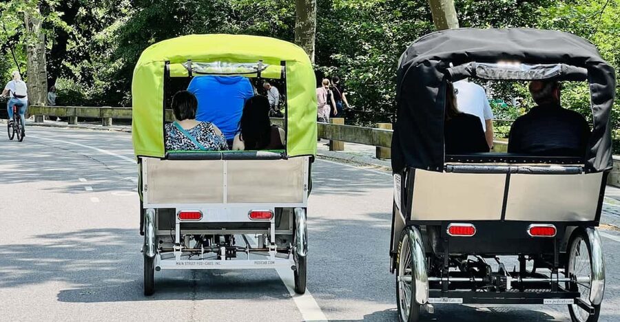 NYC: Private Central Park Pedicab Tours / PICKUP FROM MUSEUM - The guide energy: facts that don’t feel like homework