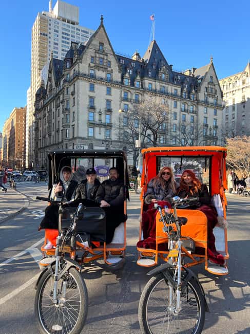 NYC: Private Central Park Tour - A pedicab turns Central Park into a practical plan