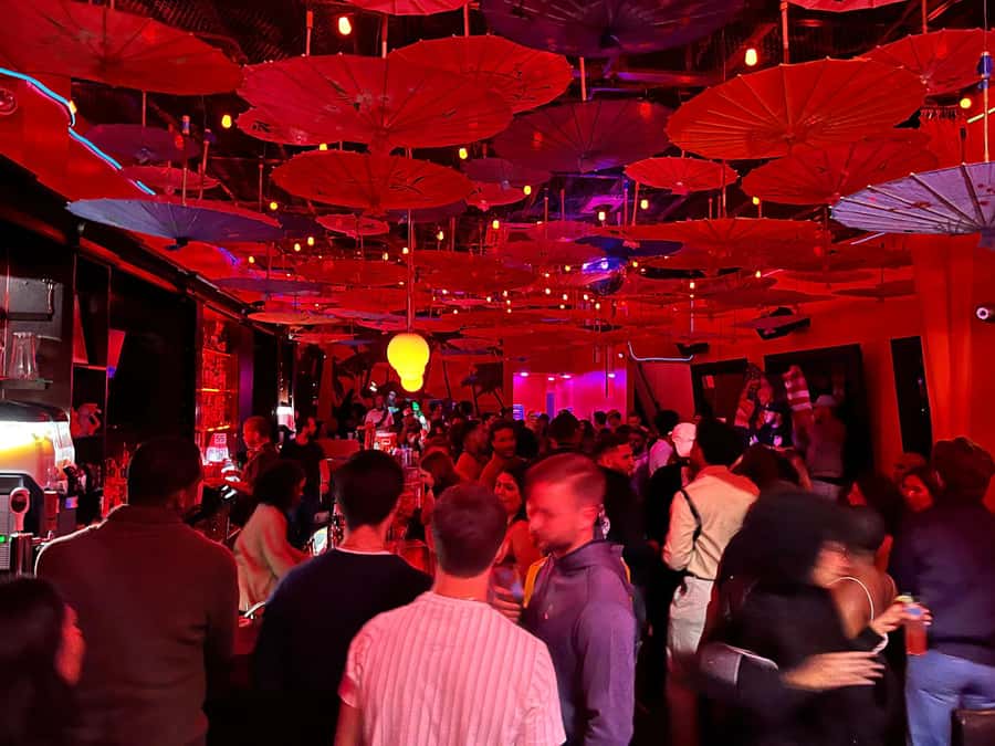 NYC Pub Crawl and Rooftop Clubbing Experience - Rooftop nightclub finale: multi-level fun with an all-weather cover