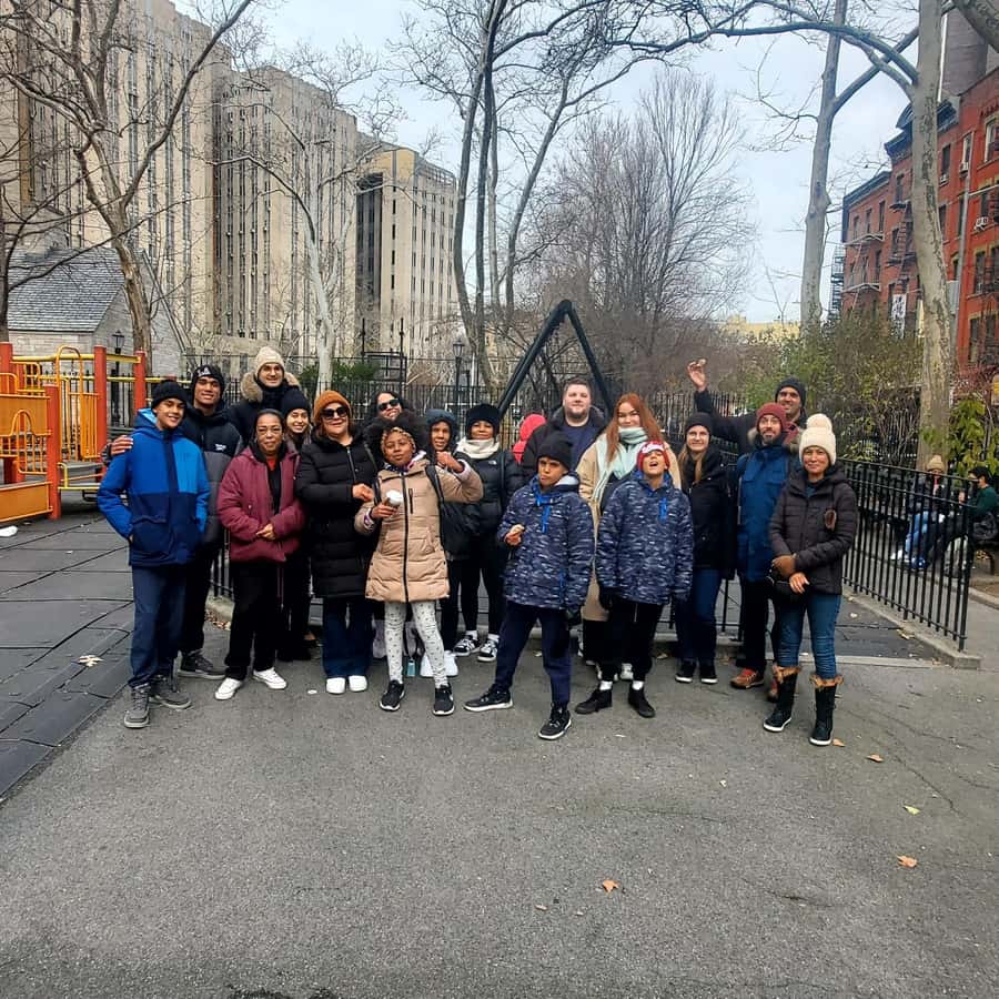 NYC: See 30+ Top Sights in One Day - Kids Join Free! - Ground Zero and the 9/11 Memorial Pools: A Serious Moment in the Middle