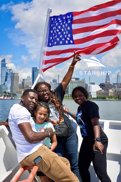 NYC: Starship Landmark 90 Minute Sightseeing Cruise - Ellis Island, Governors Island, and the East River shift