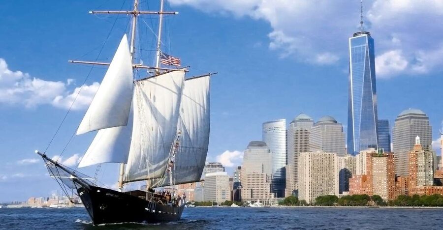 NYC: Statue of Liberty Day Sail with Onboard Bar - What Clipper City Feels Like on a New York Harbor Sail