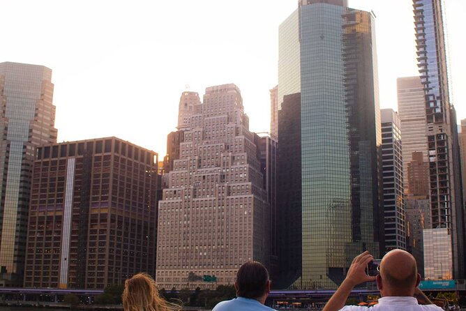 NYC Sunset Cruise Experience the City Twilight Magic - Battery Park at sunset: the calm pocket before the city ramps up