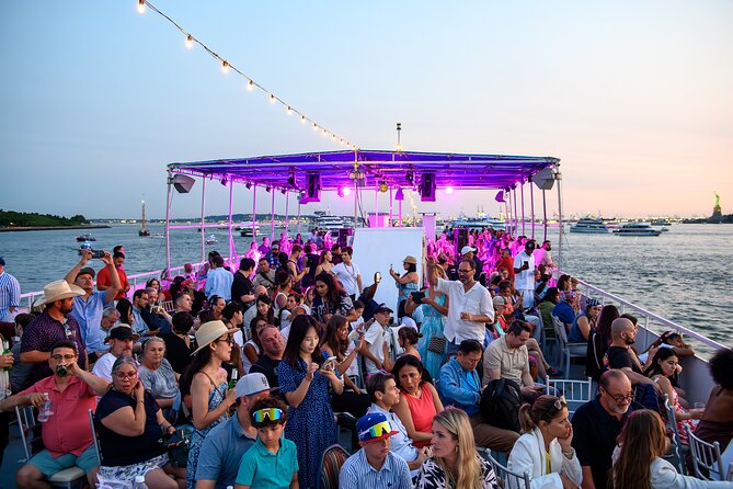 NYC Sunset Cruise with DJ, Skyline & Statue of Liberty - Getting On Board the Grand Mariner at Pier 36