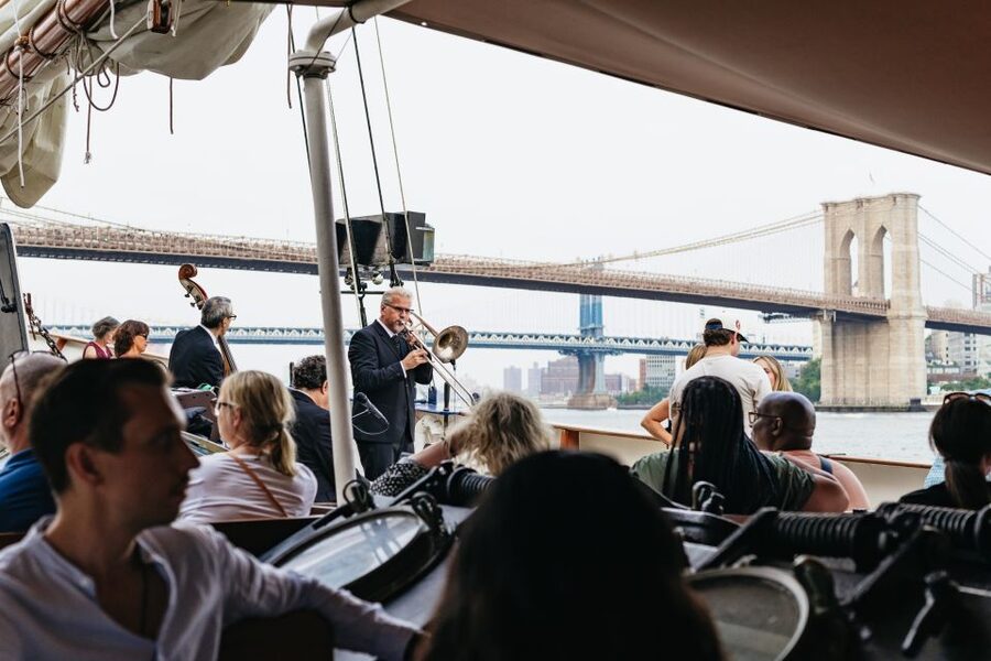 NYC: Sunset Jazz Sail aboard the 'Clipper City' - Clipper City comfort and photo odds on a 158-foot ship