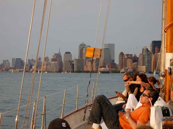 NYC: Sunset Sail Aboard Schooner Adirondack - Sunset Skyline Viewing That Makes New York Look Dramatic
