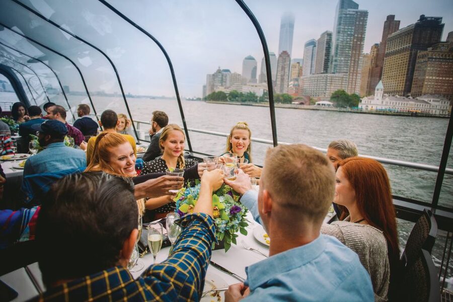 NYC: Thanksgiving Gourmet Lunch or Dinner Harbor Cruise - A Real Thanksgiving Meal: What Your 3-Course Menu Delivers