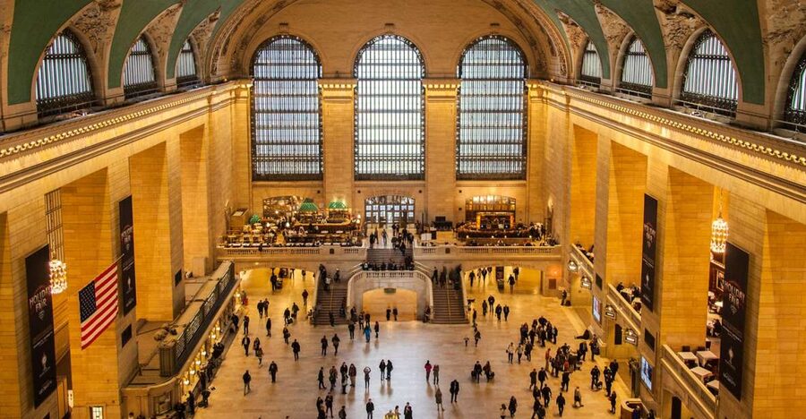 NYC: The Secrets of Grand Central Terminal - Tennis courts at a train station: the surreal side of Grand Central