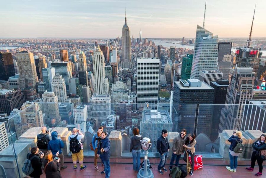 NYC: Top of the Rock & Optional Empire State Building Tour - The Midtown walk: Bryant Park and the NY Public Library on 5th Ave