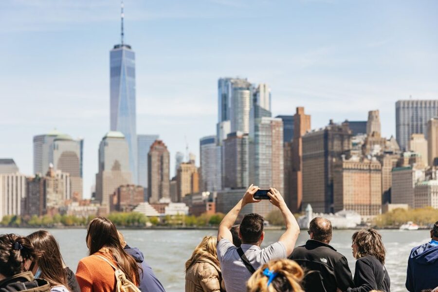 NYC: Wall Street Tour with 9/11 Memorial and Statue Ferry - Charging Bull, Alexander Hamilton U.S. Custom House, and quick photo reality