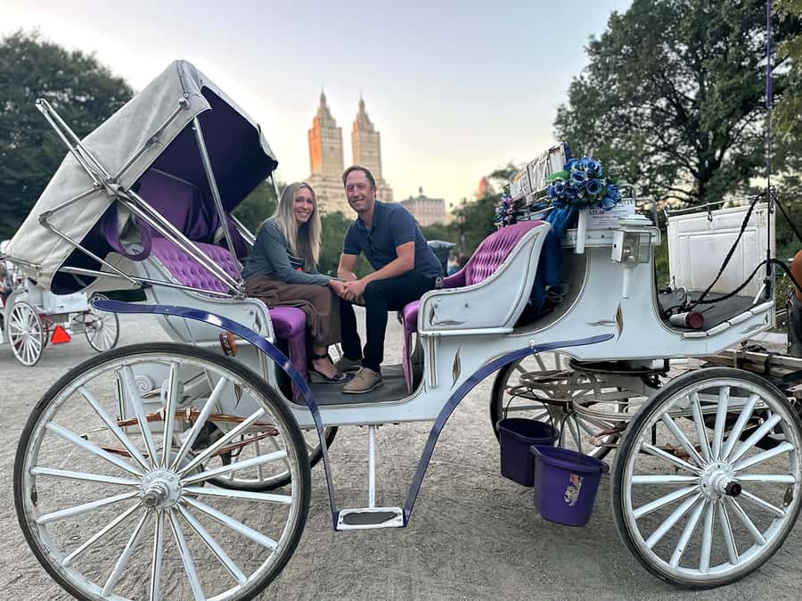 Official Exclusive VIP Horse Carriage Ride in Central Park - Bethesda Fountain and Cherry Hill: two photo stops that anchor the whole experience