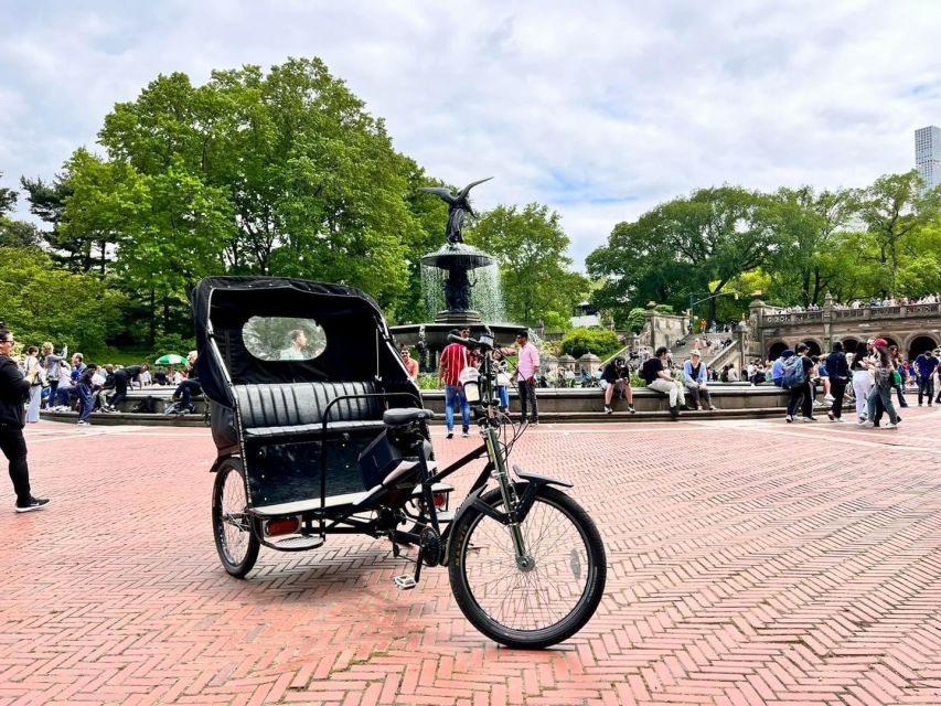 Official Pedicab Tours - Sheep Meadow, Tavern on the Green, and Cherry Hill to Gapstow Bridge